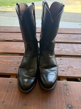 Lucchese | Shoes | Vintage Lucchese 200 Mens Two Tone Cowboy  display picture 2